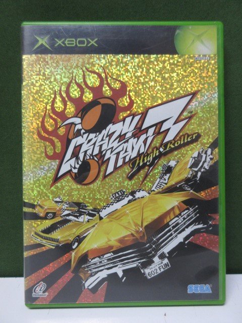 XBOX　クレイジータクシー3 ハイローラー　起動確認済み　①_画像1