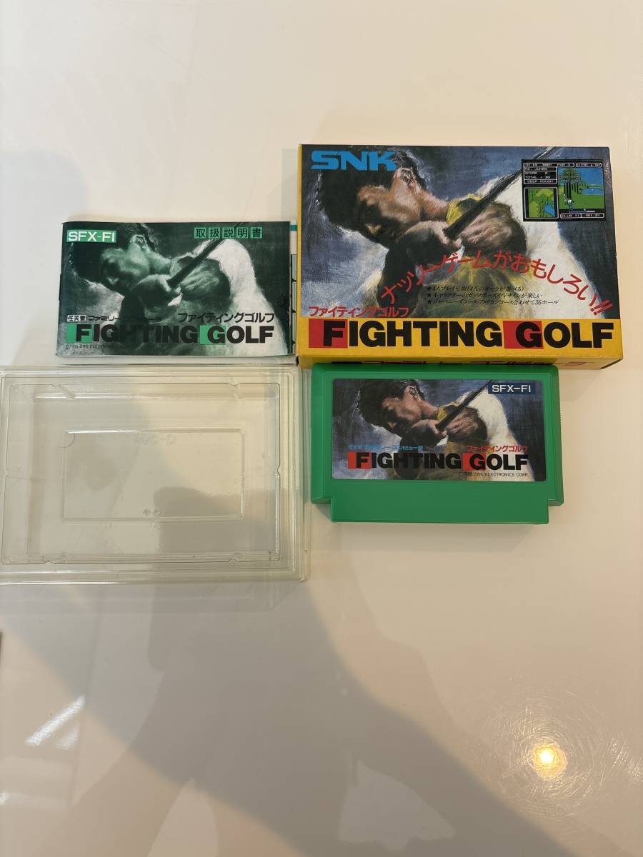 ファミコンソフト　ファイティングゴルフ　fighting golf 中古_画像1