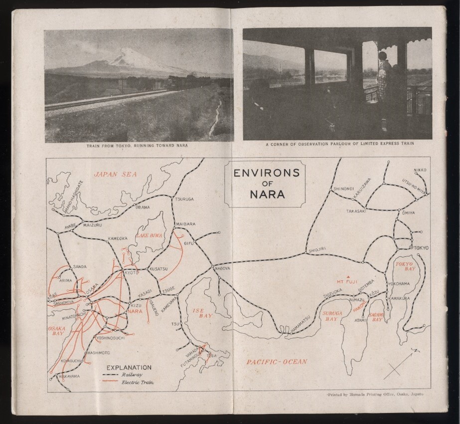 奈良ホテル　英文 奈良市内と近傍観光案内小冊子1冊 NARA＆ITS VICINITY 1930年 検:海外旅行客 外国人向け観光案内パンフ 高野山伊勢神宮_画像9