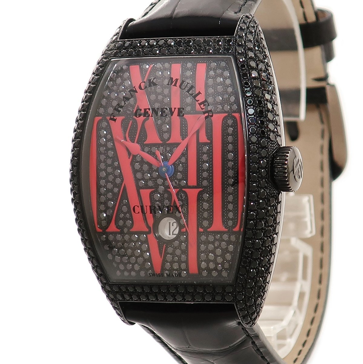【3年保証】 フランクミュラー トノウカーベックス アロンジェ 8880SCDTNRDCD 国内正規 K18WG無垢 純正ダイヤ レア 自動巻き メンズ 腕時計