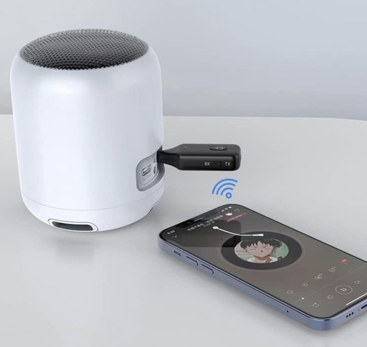 Bluetooth トランスミッター&レシーバー AUX Bluetooth5.1 送信机 受信机 通話対応_画像1