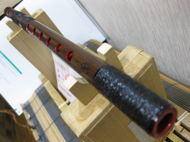  shinobue * bamboo pipe * festival. pipe * transverse flute original work six . 7 ps.@ condition .. for No.122