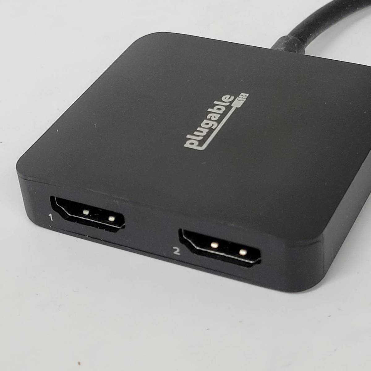 【在庫処分価格】Plugable USB-C デュアル HDMI 変換アダプタ MST 対応 2台の 4K 60Hz☆C12-056a_画像4