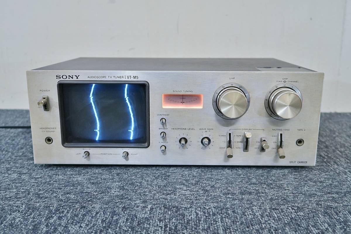 SONY/ソニー VT-M5 オーディオスコープテレビチューナー(1206_画像1