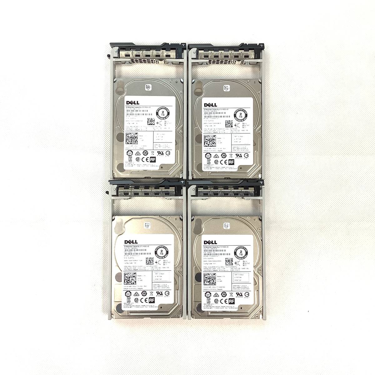 K5121267 DELL 2TB SAS 7.2K 2.5インチ HDD 4点【中古動作品】_見本