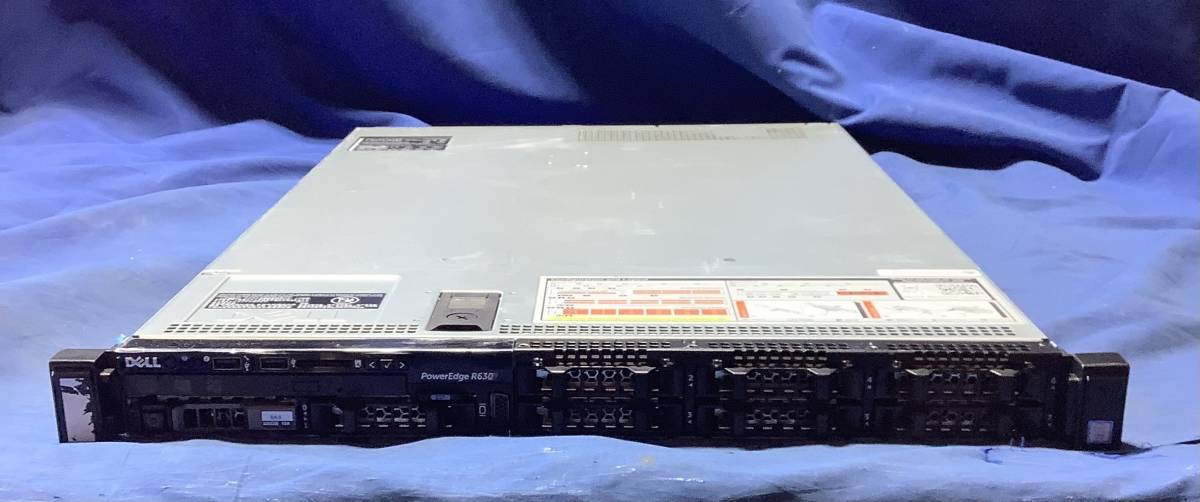 K5120605 DELL PowerEdge R630 1点【通電OK、本体のみ、AC欠品】_画像1