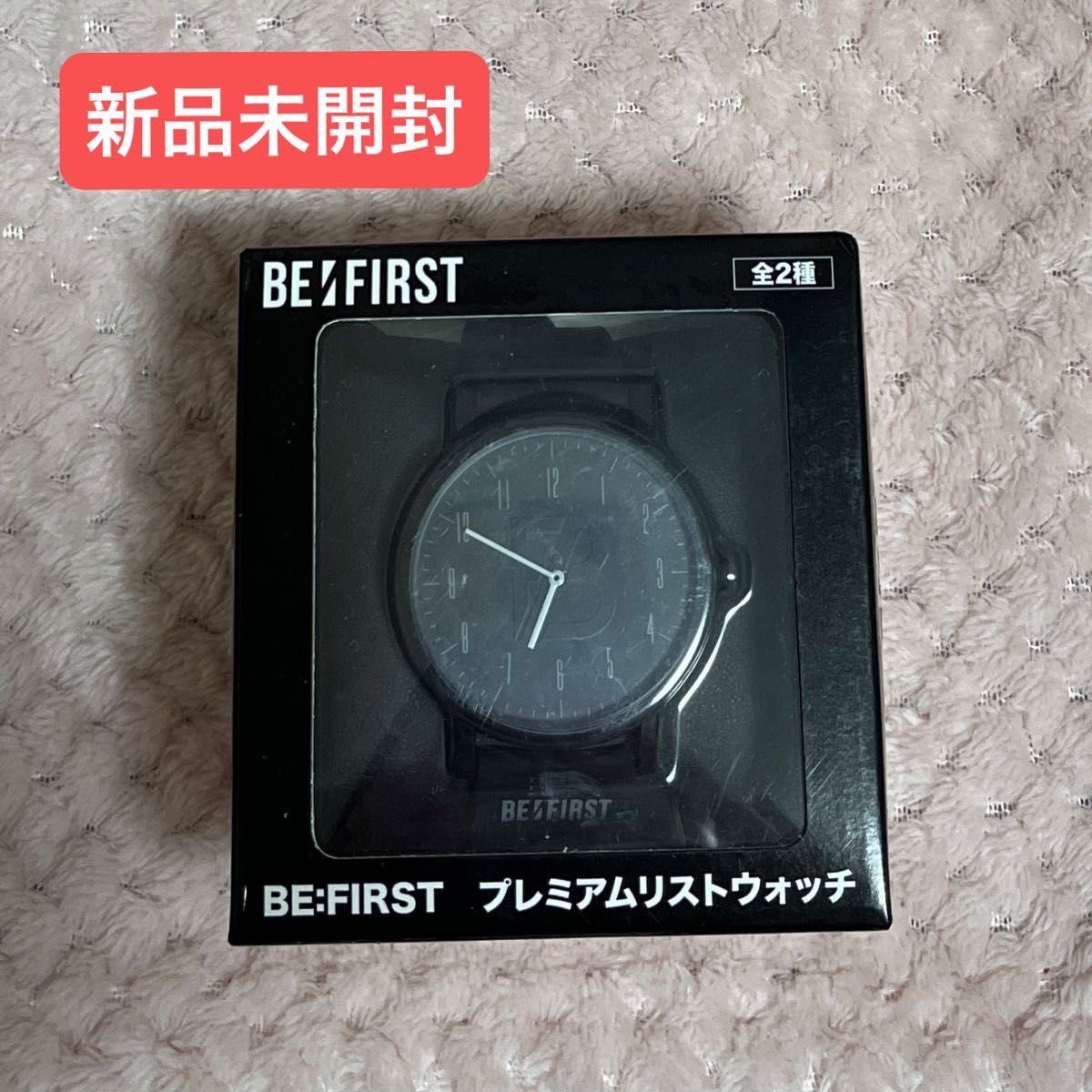 BE:FIRST セガプライズ プレミアムリストウォッチ 黒 腕時計