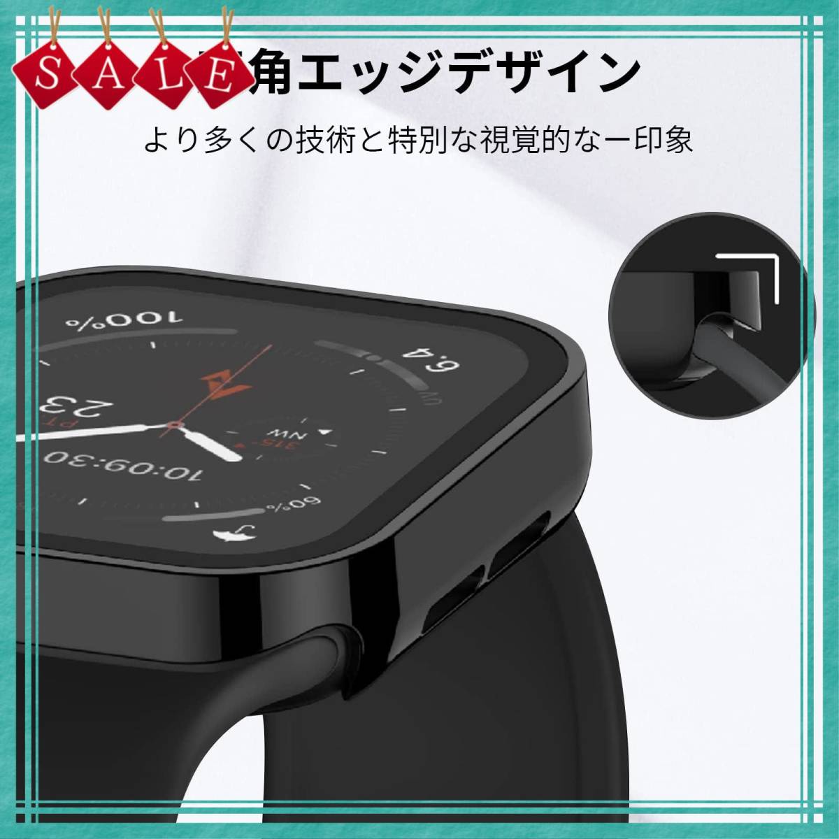 【特価商品】ANYOI for アップルウォッチ カバー 49mm 45mm 44mm 41mm 40mm 対応 AppleWat_画像5