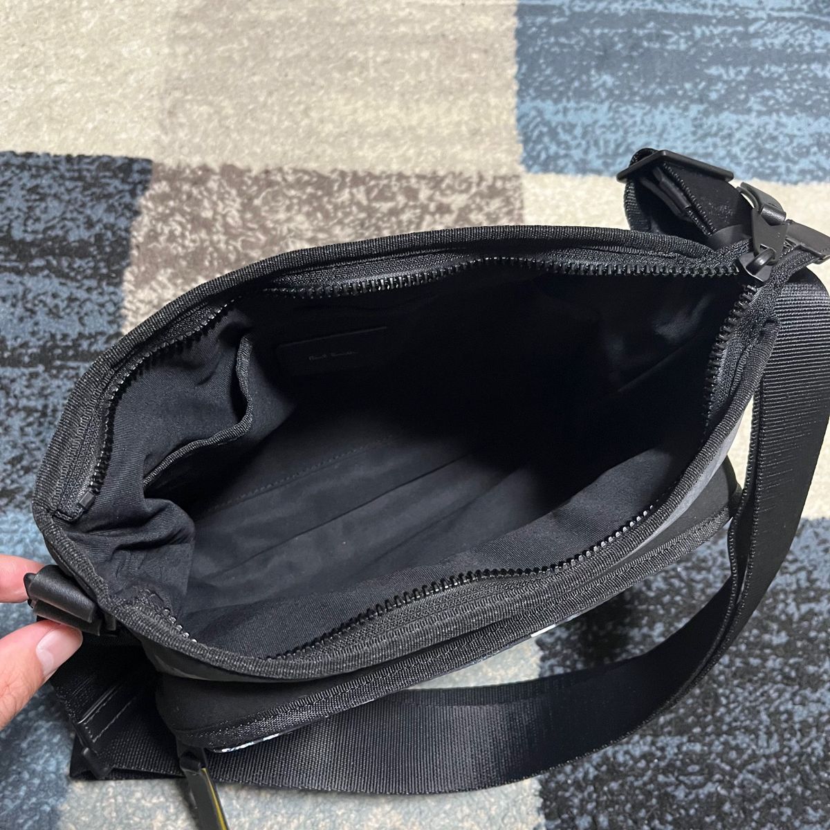 【Paul Smith】ショルダーバッグ リフレクティブフォト ブラック ポールスミス リフレクティブフォトコラージュ ショルダーバッグ