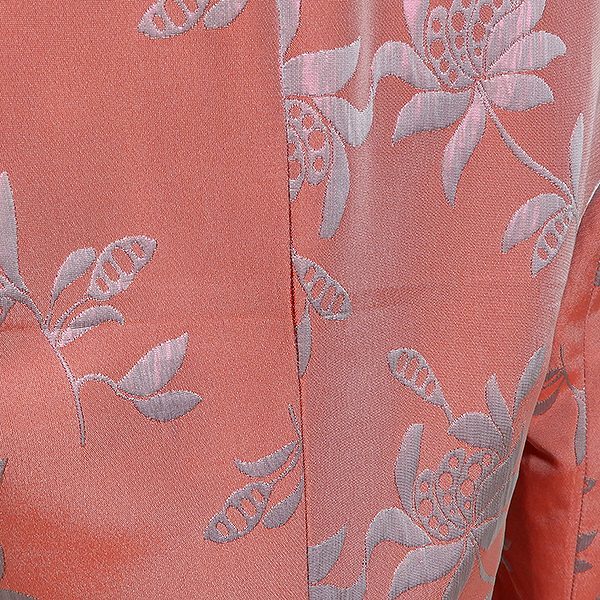 #anc Armani koretsio-niARMANICOLLEZIONI jacket lustre floral print no color Italy made pink series lady's [845411]