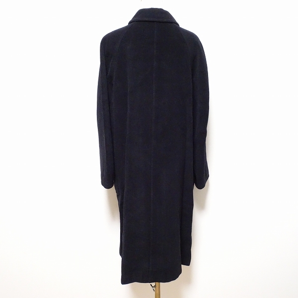 #wnc マックスマーラ Maxmara コート 42 黒 ロング シンプル ビジネス イタリア製 レディース [853723]_画像2