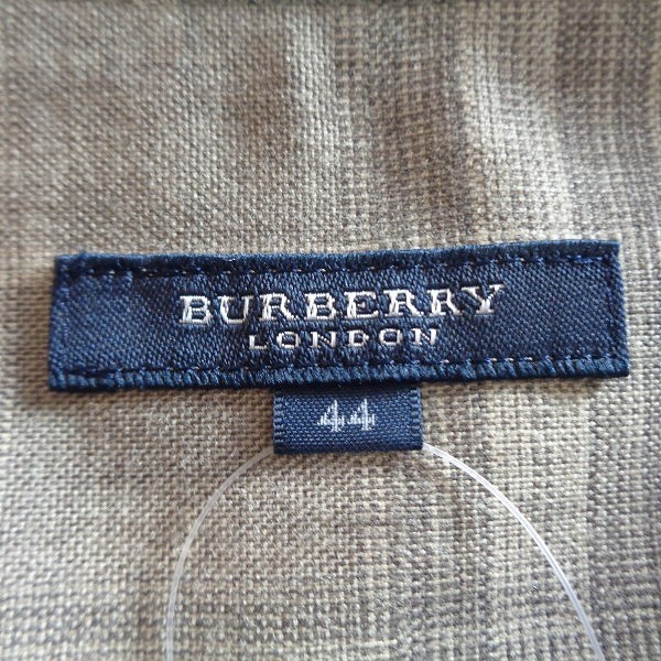 #anc バーバリー BURBERRY スカート 44 ベージュ系 巻きスカート風 プリーツ 大きいサイズ チェック レディース [854718]_画像5