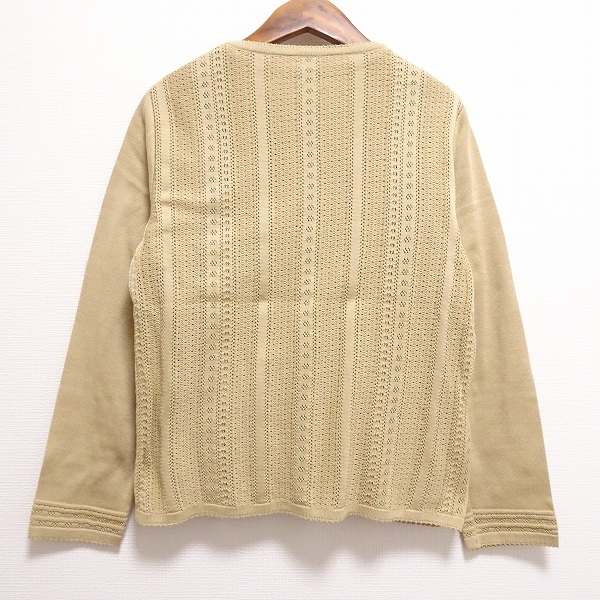 #anc Leilian Leilian ensemble 9 beige knitted silk . ribbon no color lady's [854678]