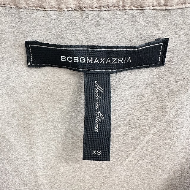 #snc ビーシービージーマックスアズリア BCBGMAXAZRIA ワンピース XS 黒 ノースリーブ スパンコール レディース [827188]_画像5