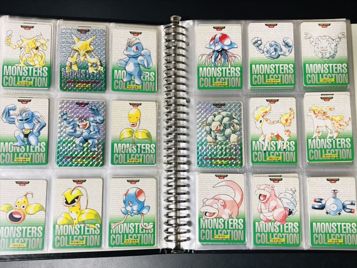 ポケモン カードダス 緑版 全153種類 フルコンプ No.1〜151＋2 Pokemon complete set Charizard card リザードン_画像5