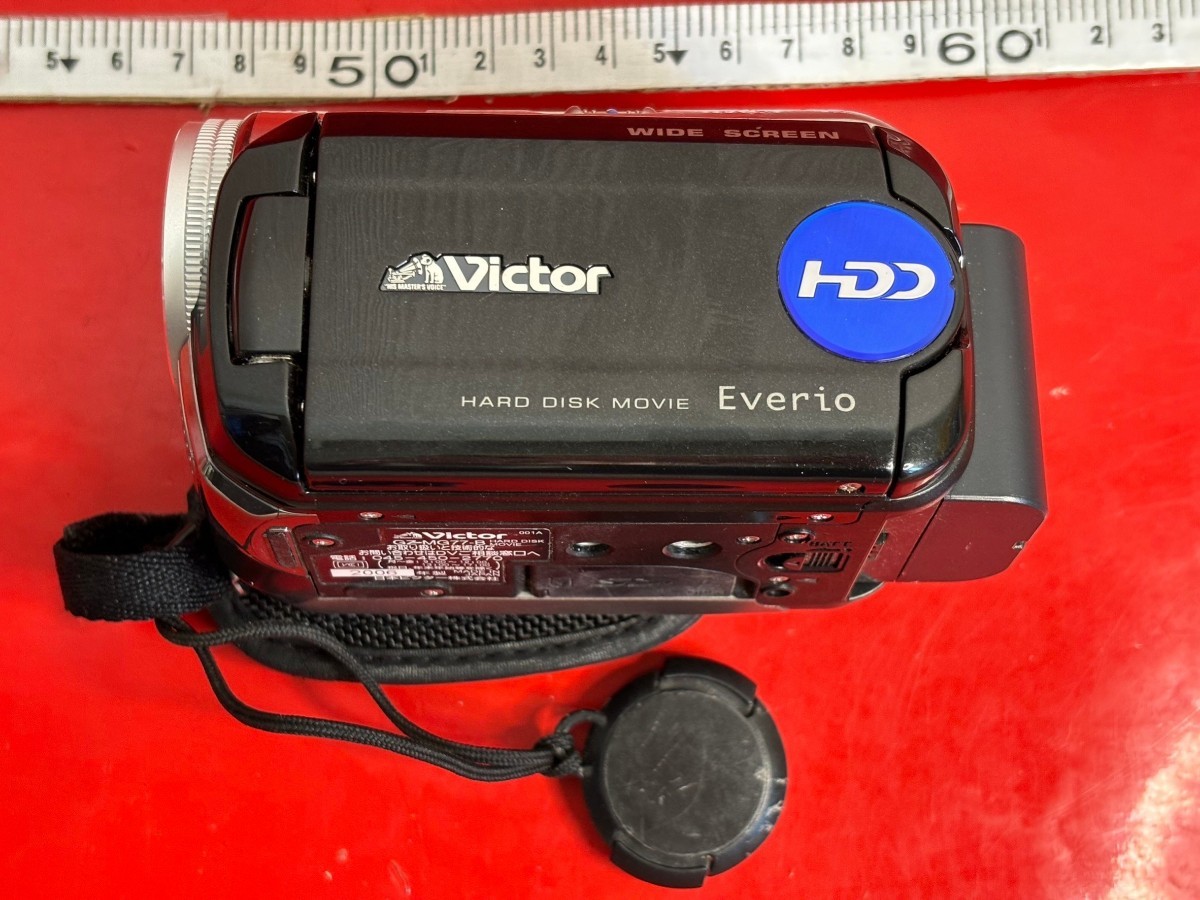 カメラ　Victor JVC Everio GZ-MG77-B ビクター エブリオ ハードディスク ムービー HDD デジタルビデオカメラ　1211_画像1