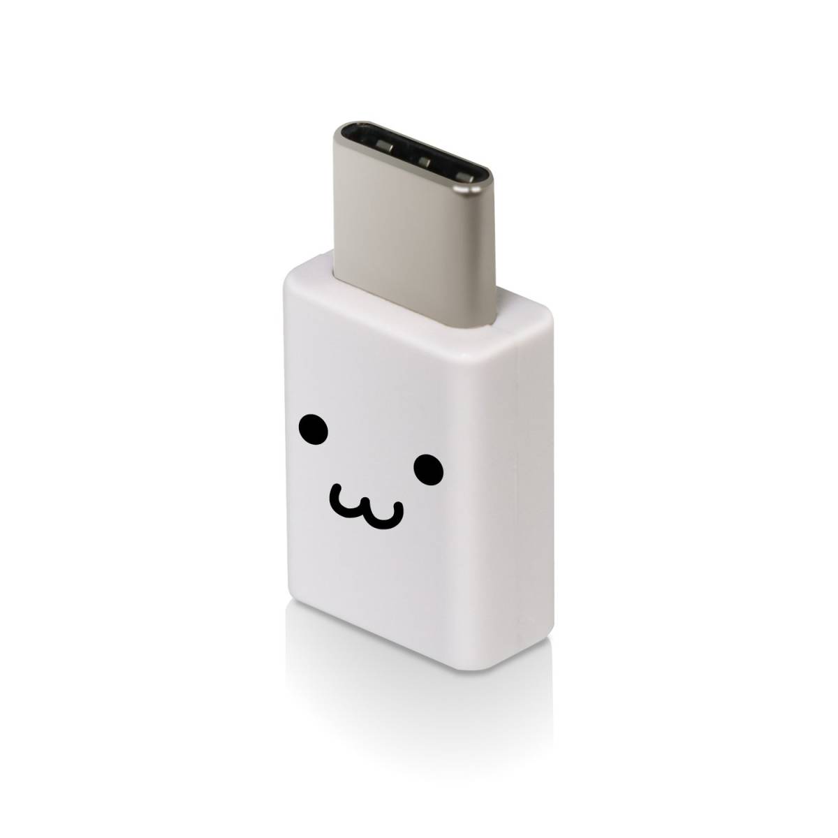 【在庫処分】TYPE C 変換アダプタ 3A出力で超急速充電 USB [micro-B端子をUSB Type-C端子に変換] 【i_画像1