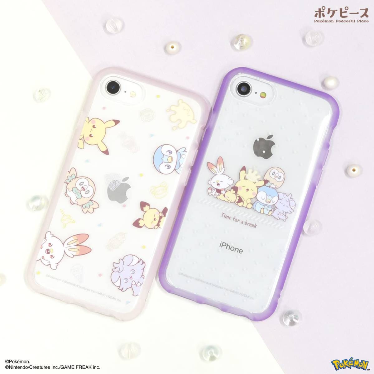 【在庫セール】グルマンディーズ ポケットモンスター ポケピース IIIIfit Clear (イーフィット クリア) iPhone_画像2