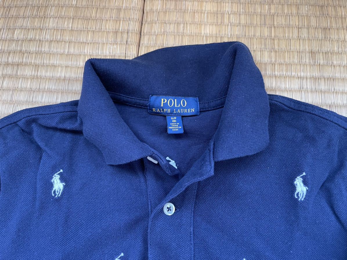 ビックポニー　ラルフ　POLO Ralph Lauren ラルフローレン 半袖ポロシャツ 3枚と海水パンツ　サーフパンツ　サイズS(8) 130cm_画像2