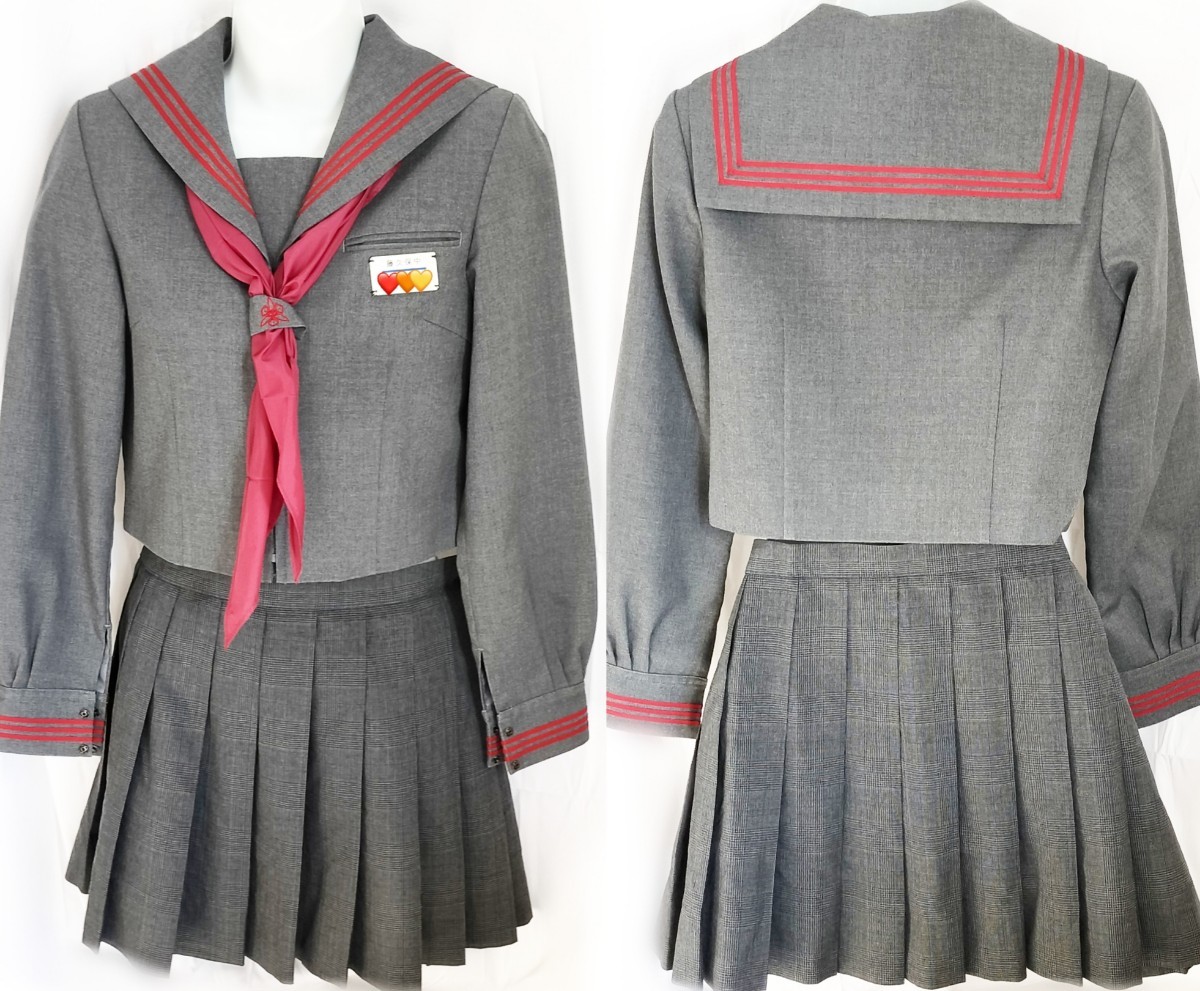 埼玉県 藤久保中学校（名札付き） 冬服 学生服/制服/nikke/藤久保_画像1