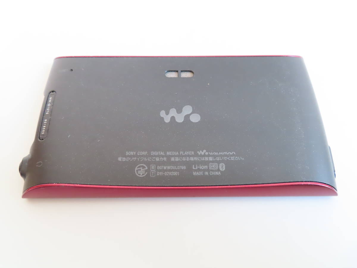 SONY WALKMAN Zシリーズ NW-Z1070 64GB レッド Bluetooth対応_画像3