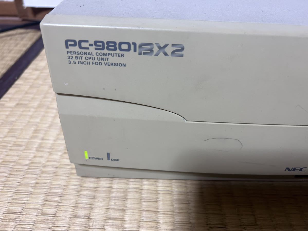 NEC PC-9801 BX2 デスクトップパソコン本体_画像2