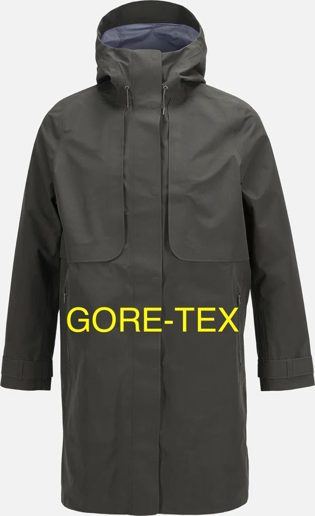 新品★定価7.5万円★ピークパフォーマンス Peak Performance★ゴアテックスミストコート GORE-TEX MIST COAT JACKET★シェル チャコール_画像1