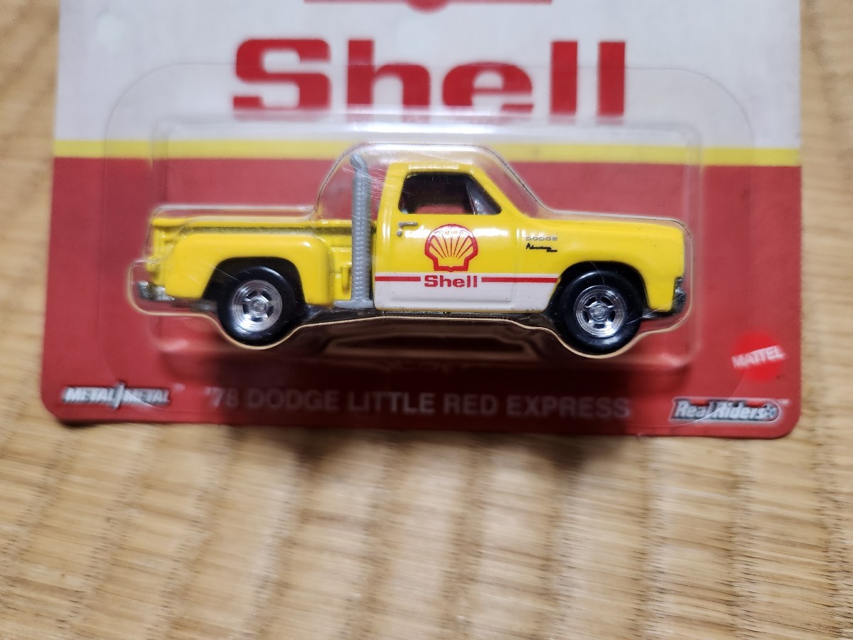 ホットウィール hotwheels ポップカルチャー ビンテージオイル ヴィンテージオイル ダッジ トラック　昭和シェル shell シェル HW　_画像2