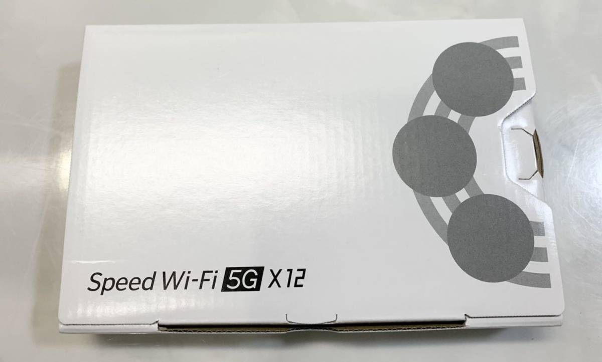 Wimax ポケットWi-Fi 「Speed Wi-Fi 5G X12」_画像2