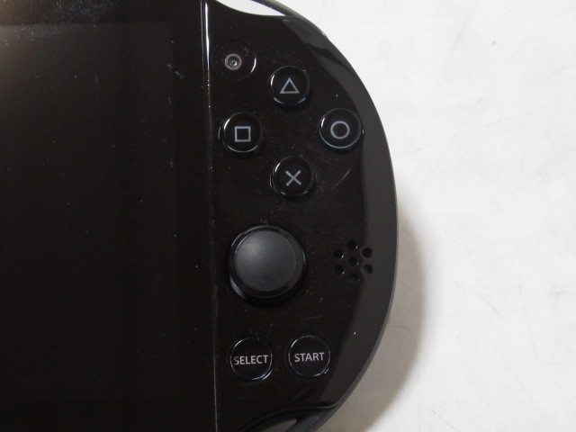 [de2 FN6435] PS Vita 本体 PCH-2000 ブラック_画像3