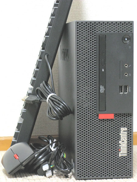 パソコン単体 Lenovo ThinkCentre M710e i7-7700 3.6-4.2GHz/16GB/SSD512GB/DVD-RW/GeForce GT730 Windows11Pro/10Pro