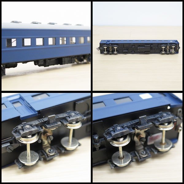 ●4）KTM カツミ 国鉄20米級客車 3両セット スハフ42形 スハ43形 スハ44形 元箱付き 【現状品】 鉄道模型 HOゲージ KATSUMI_画像4