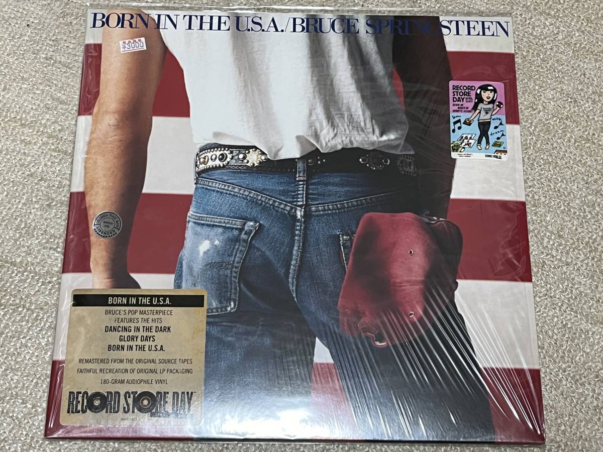 Bruce Springsteenブルース・スプリングスティーン●Born In The U.S.A.●180グラム重量盤●RECORD STORE DAY●まとめて取引可_画像1