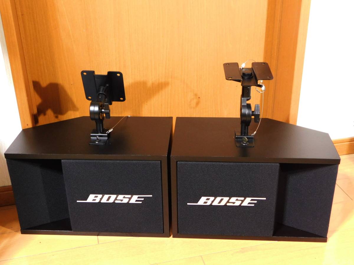  原文:BOSE●スピーカー201-II-MM●中古・LR・近番●純正ブラケット付き・02