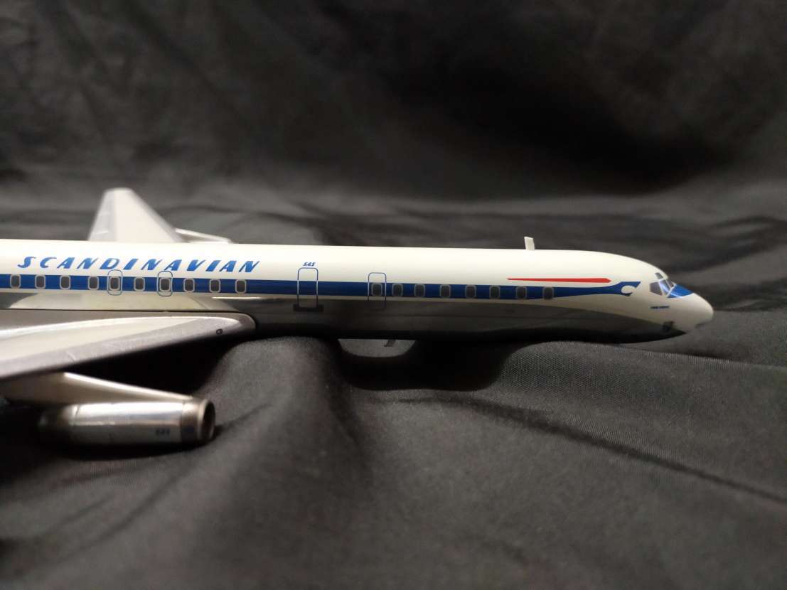 【NN15】INFLIGHT　インフライト　DC-8-63　SAS　スカンジナビア航空　タイ　1/200　飛行機模型　航空_画像8