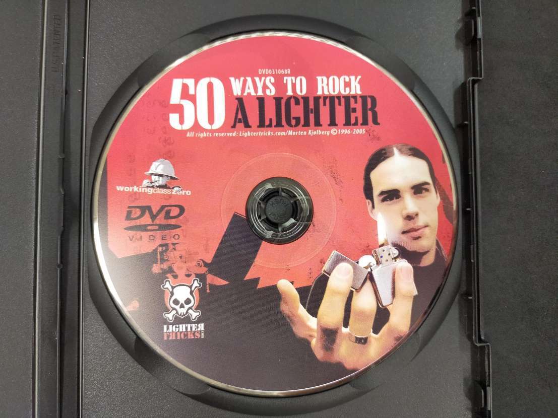 【D352】50WAYS TO ROCK A LIGHTER DVD クロースアップ マジック 手品の画像3