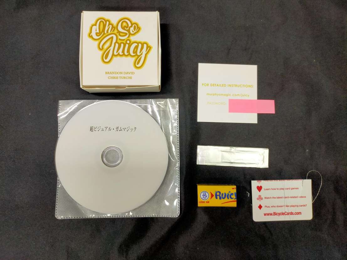 【G10】Oh So Juicy　オー・ソー・ジューシー　DVD　ギミック　マジック　手品_画像1