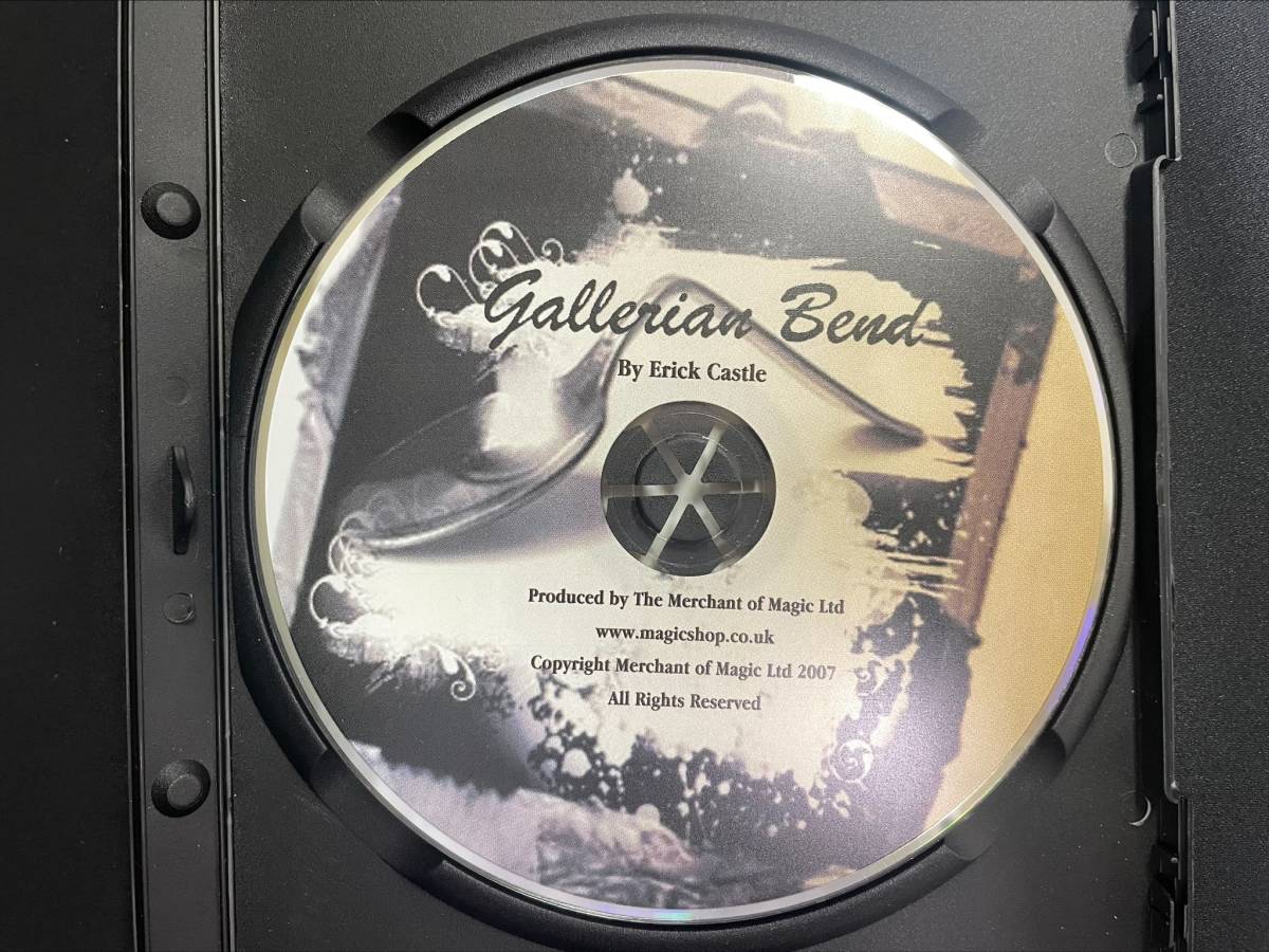 【D355】Gallerian Bend Erick Castle　スプーン曲げ　ペンディング　メンタリズム　DVD　マジック　手品　トリック_画像3