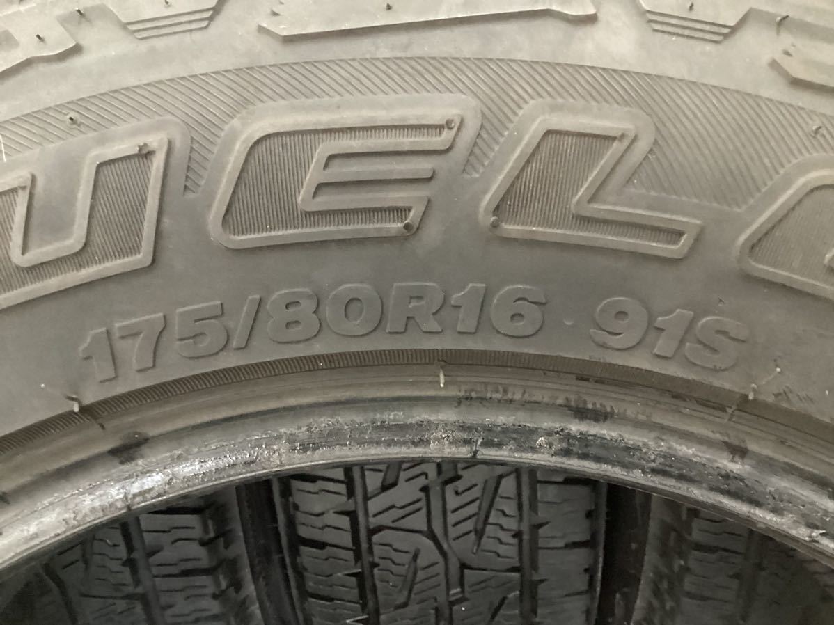 ■BRIDGESTONE DUELER A/T 001 [175/80R16] 2021年製 タイヤ4本セット■スズキ ジムニー_画像7