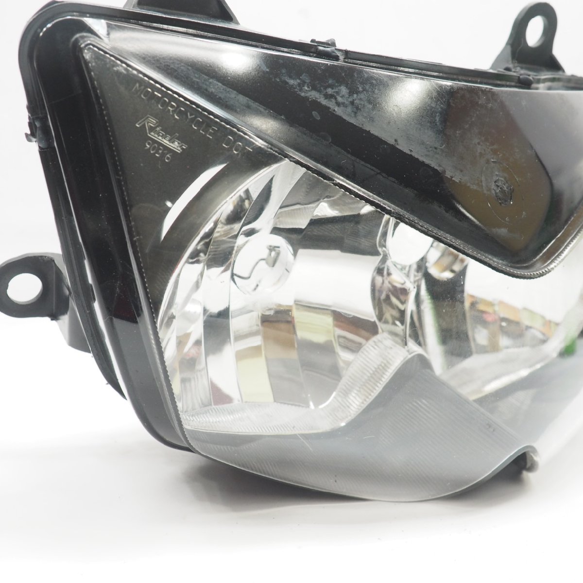 ニンジャ250R 純正ヘッドライト ヘッドランプ EX250K 08-12年 Ninja250R headlight headlamp Z1000初期03-06年_画像2
