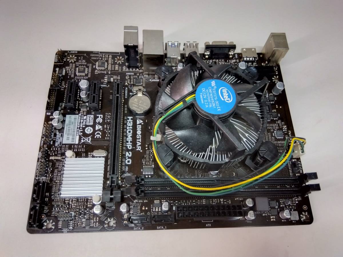 BIOSTAR H310MHP 2.0 CPU・リテールCPUFAN付 （Celeron G4900）の画像2