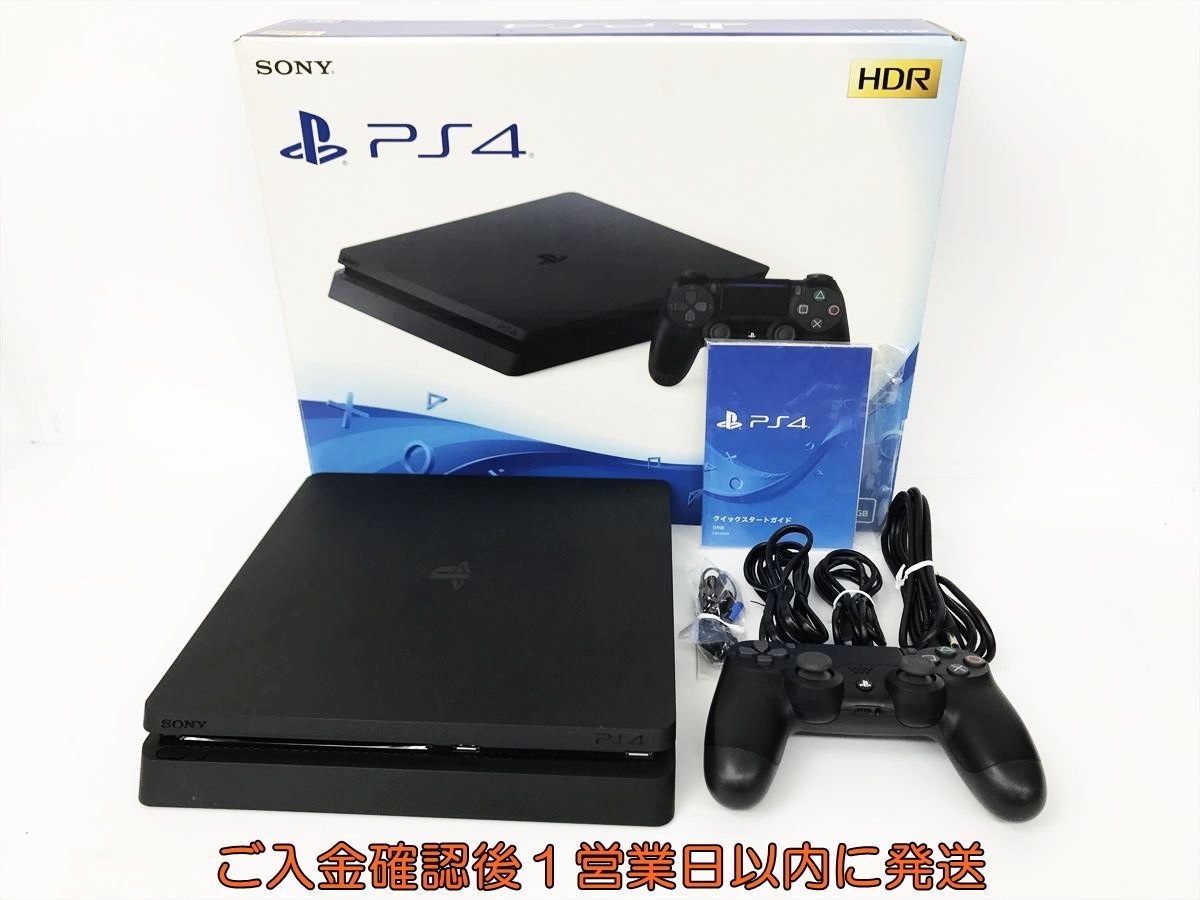 1円】PS4 本体 セット 500GB ブラック SONY PlayStation4 CUH-2100A