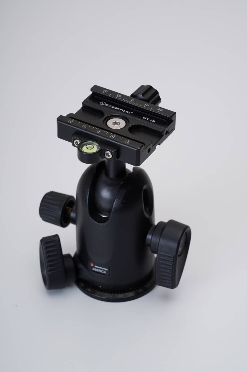 Manfrotto マンフロット 498RC4 自由雲台 アルカスイス互換仕様_画像1