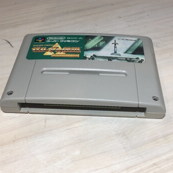 【動作確認済】　ゼルダの伝説 神々のトライフォース　スーパーファミコン SFC　説明書なし_画像3