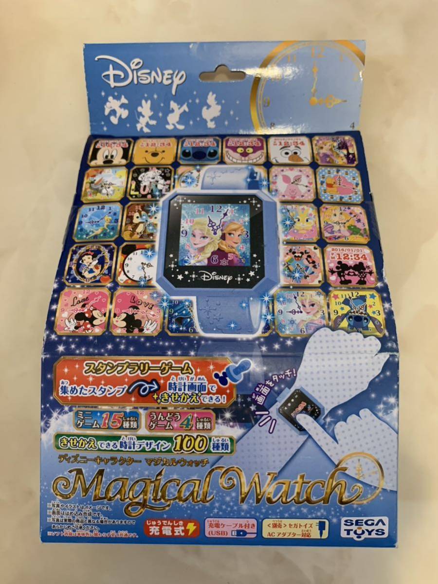 ディズニー キャラクター Magical Watch マジカルウォッチ ブルー　送料無料_画像1