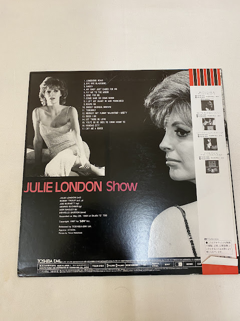 LD『ジュリー・ロンドン・ショウ』Julie Londonの画像2