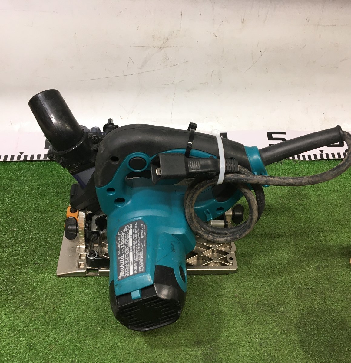 【中古品】makita 125mm　防じん丸ノコ　KS5000FX　IT9T2TLSE0P8_画像4