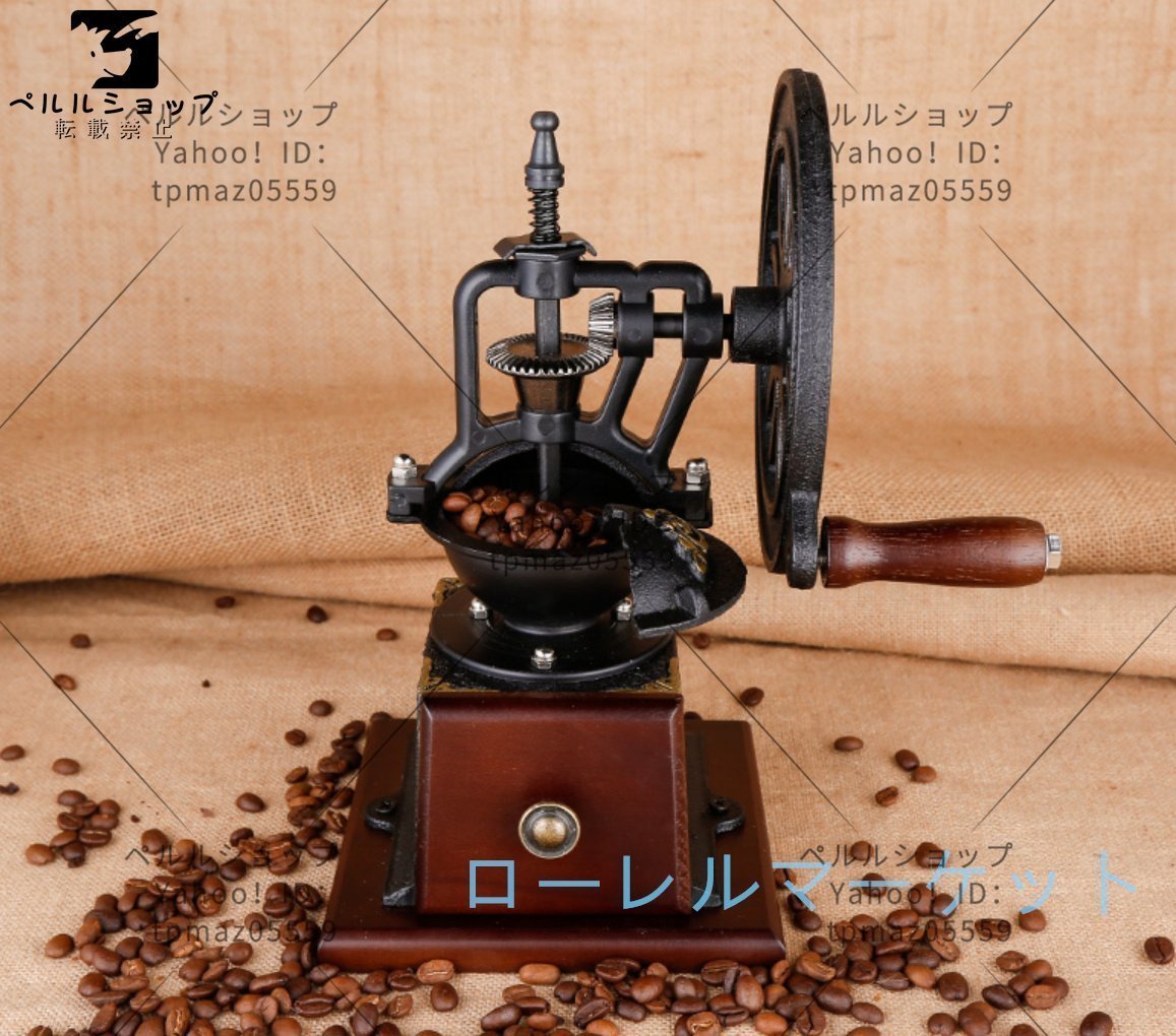 ハンドグラインダー　コーヒー　家庭用　手動コーヒーマシン　小型コーヒー豆グラインダ