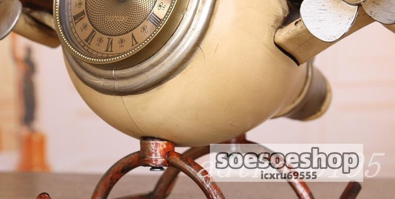 高級感◆ アメリカ式　復古置時計机の上応接間やや贅沢 置物 創意 静音　置時計_画像7