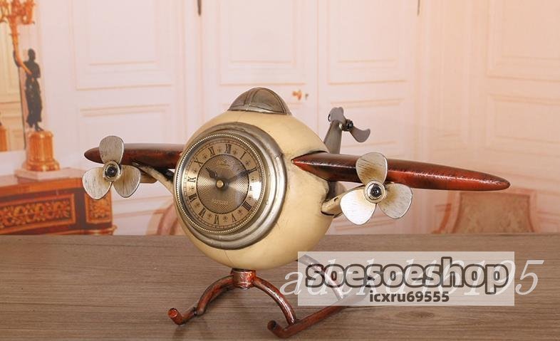 高級感◆ アメリカ式　復古置時計机の上応接間やや贅沢 置物 創意 静音　置時計_画像1